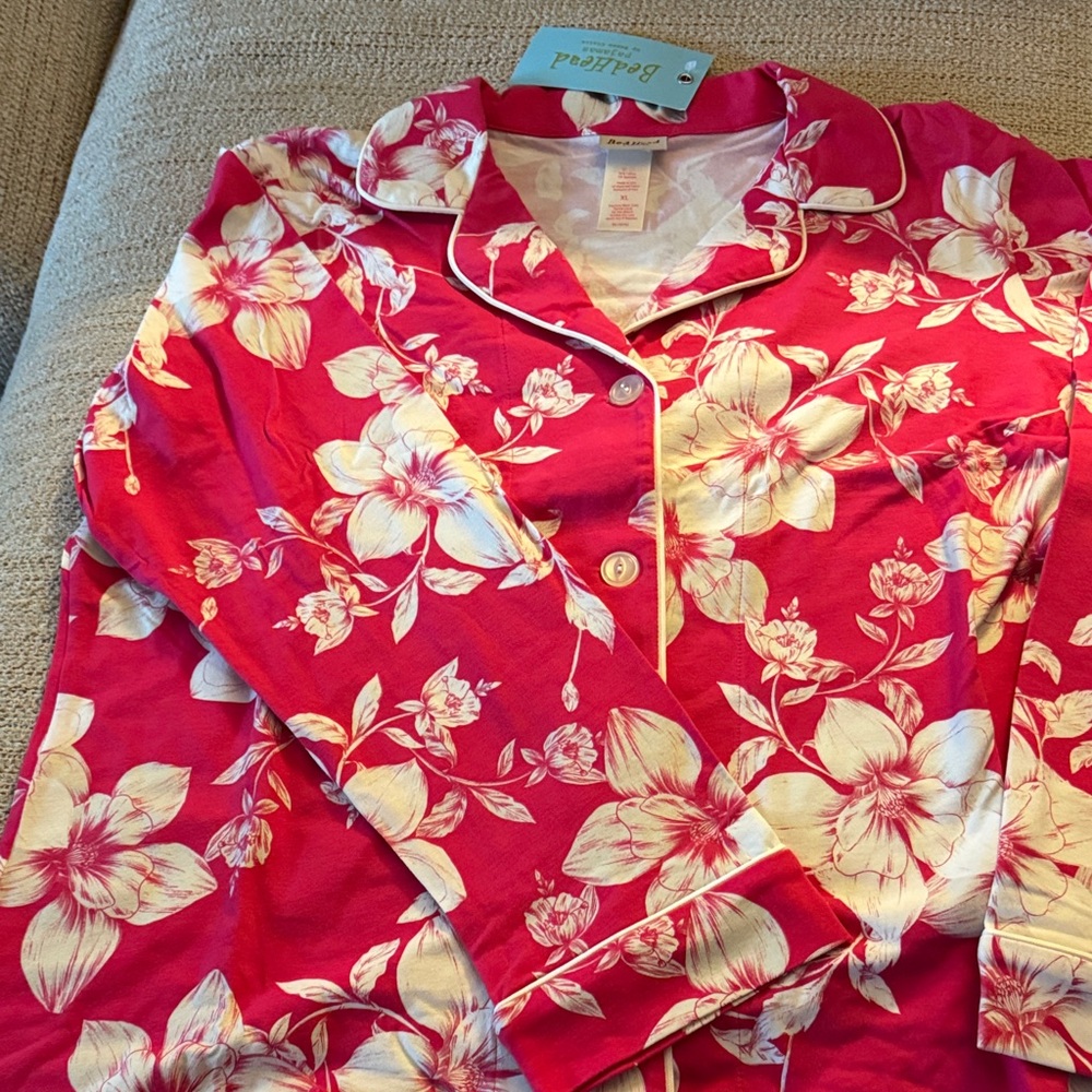 BedHead Pink Floral Pajama Set - Picture 2 of 7